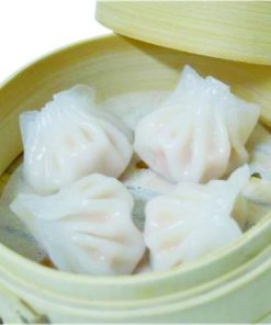 11.RAVIOLI* CRISTALLO DI GAMBERI AL VAPORE 4PZ