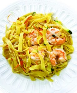 141.TAGLIATELLE CON GAMBERETTI